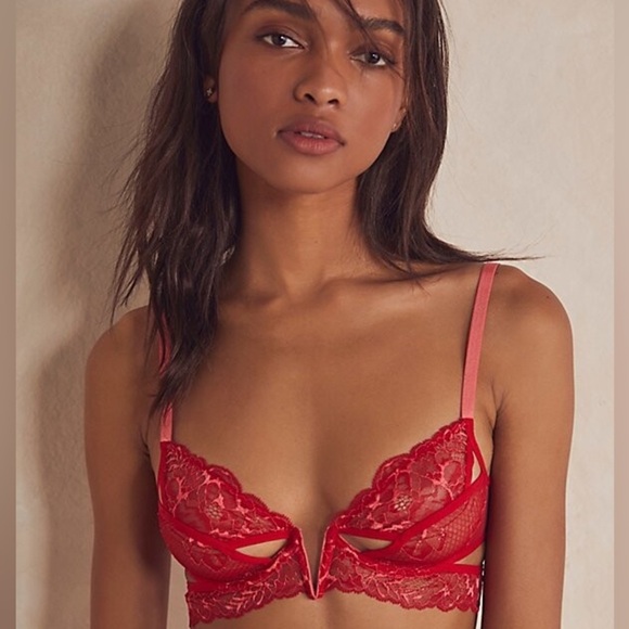 THISTLE AND SPIRE Kane Bra in Chili 36 DD - Picture 1 of 5